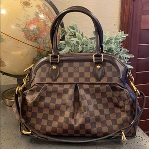 Louis Vuitton Top Handle Damier Handbag